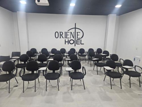 Møde- og/eller konferencelokalet på Oriente Hotel