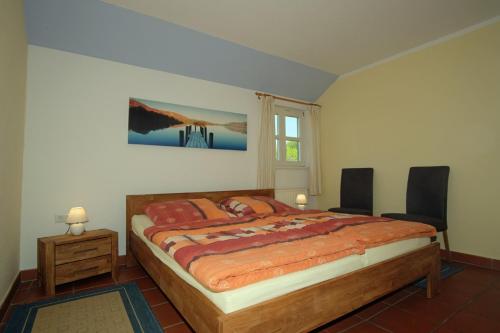 Postel nebo postele na pokoji v ubytování Haus Benny