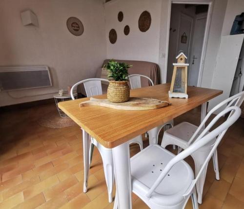 Bohème avec terrasse vue sur le lac, piscines, aire de jeux d'enfants, parking, commerces et animations