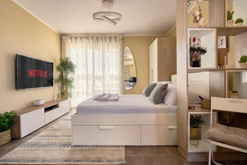 New Cairo 1bed with penthouse V-residence SODIC