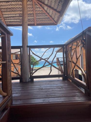Balcone o terrazza di Fareana Lodge Bungalow Piti