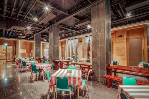 Restoran atau tempat lain untuk makan di 日出溫泉飯店Sunrise Hot Spring Hotel