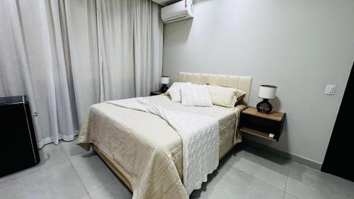 Ένα ή περισσότερα κρεβάτια σε δωμάτιο στο Pousada Casa Libertas