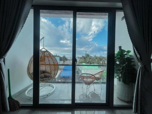 Πισίνα στο ή κοντά στο Homestay Bình Râu
