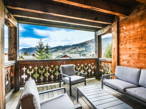 Spacieux T4 aux Gets près des pistes avec terrasse