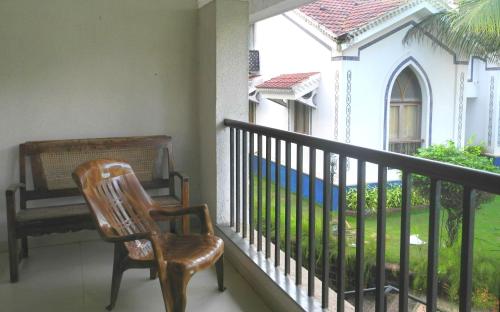 Μπαλκόνι ή βεράντα στο Riviera Foothills ,Baga, Arpora, North Goa one & Two BHK
