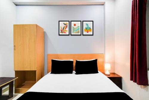 Katil atau katil-katil dalam bilik di Super Hotel O Moula Ali Near AMR Planet