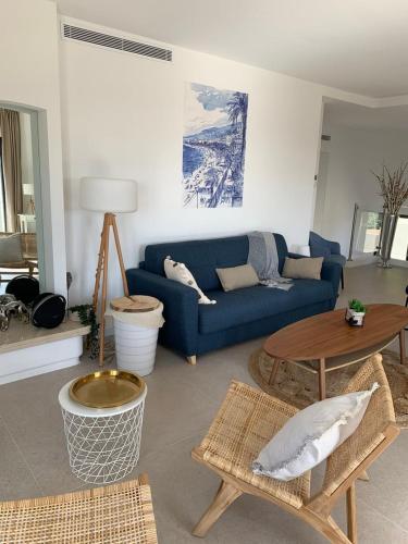 Χώρος καθιστικού στο Superbe Villa - 3 appartements distinct - 20 couchages