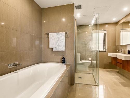 Ένα μπάνιο στο Cotton Beach Resort - Tweed Coast Holidays ®