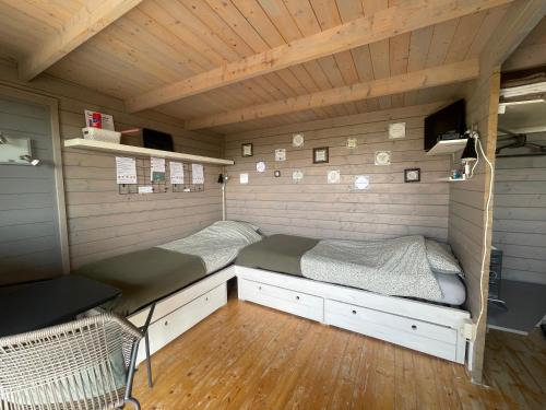 Χώρος καθιστικού στο Logeerboerderij de Salix