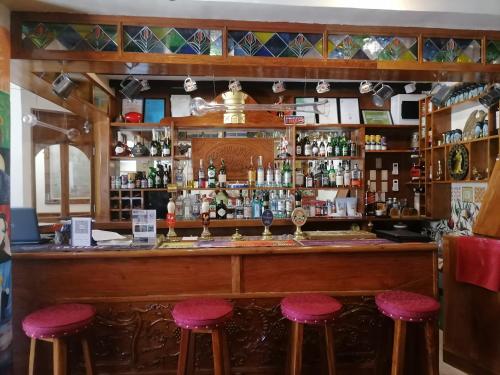 Ο χώρος του lounge ή του μπαρ στο Coba Inn Alona Panglao
