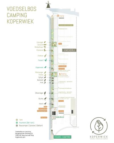 a diagram of the proposed redevelopment of the osaka osaka osaka hyogenesis at Voedselbos Camping Koperwiek in Hazerswoude-Dorp