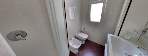 Koupelna v ubytování B&B Del Carmine