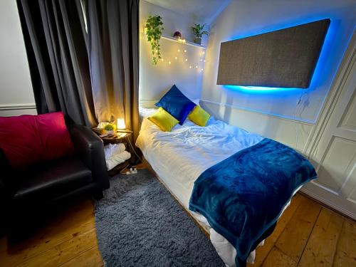 Postel nebo postele na pokoji v ubytování Double Room in Dublin City