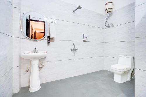 Koupelna v ubytování Hotel Stiltstay
