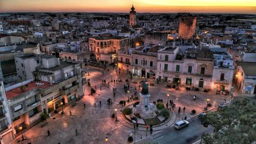Γενική άποψη της πόλης Rutigliano ή θέα της πόλης από  αυτό το bed & breakfast