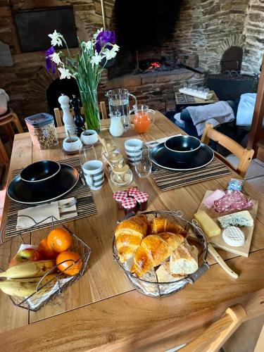 Jídlo v bed and breakfast nebo okolí