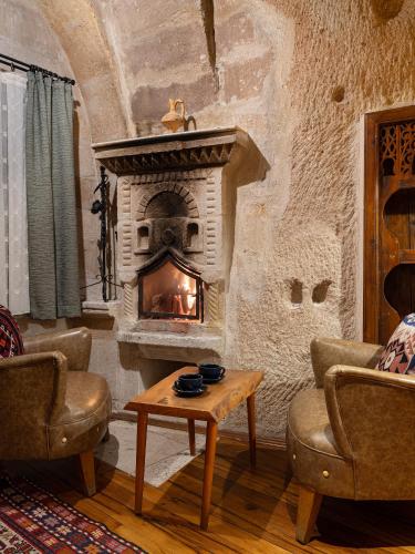 Un lugar para sentarse en Kelebek Special Cave Hotel & Spa