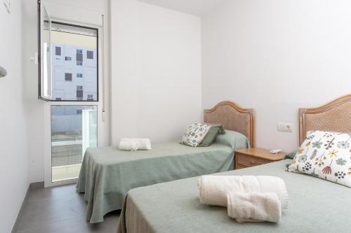 En eller flere senge i et værelse på AT Albornés I