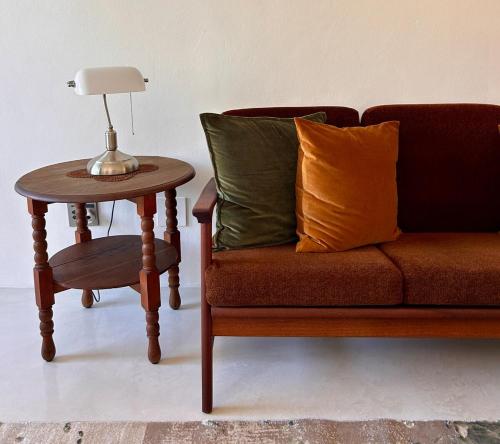 Χώρος καθιστικού στο Kalk Bay Secure Seaside Apartment with Pool