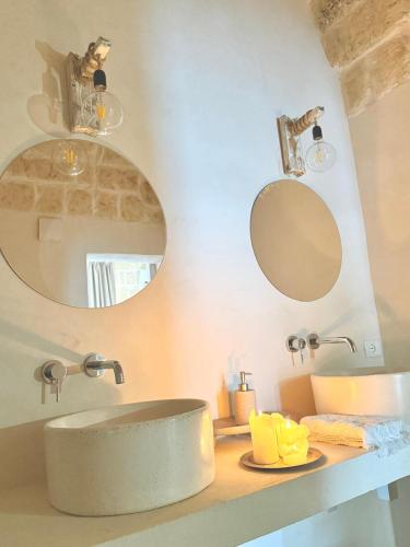 Un baño de Dimore i Messapi Suites Diffuse