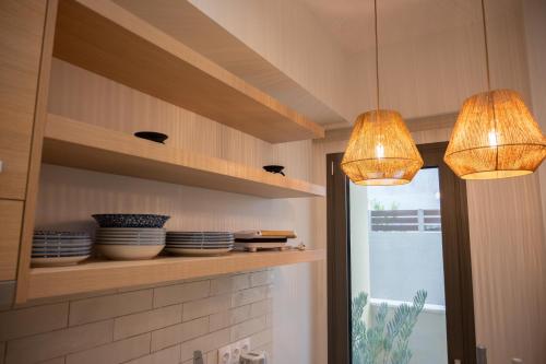 Η κουζίνα ή μικρή κουζίνα στο RIRIKA homes