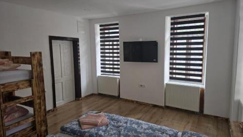 Apartmaji Despotoski Mojstranaにあるベッド