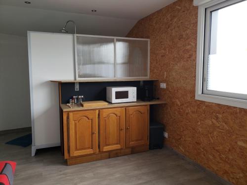 Η κουζίνα ή μικρή κουζίνα στο Independent room