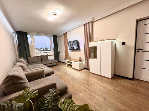 Wygodne mieszkanie z widokiem na Wisłę