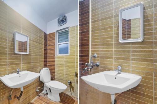 Hotel O Ruby Grand Inn Nallagandlaにあるバスルーム