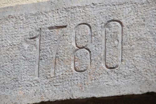 a stone wall with the wordfacts written on it at Villa Ula Premium Apartments ,Free Private PARKING in Opatija