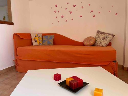 Χώρος καθιστικού στο Apartment in villa with garden 1