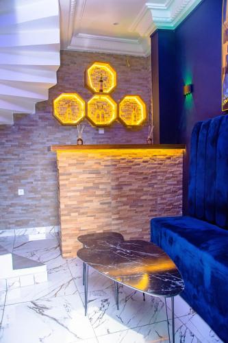 Istumisnurk majutusasutuses Appartements meublés mpita