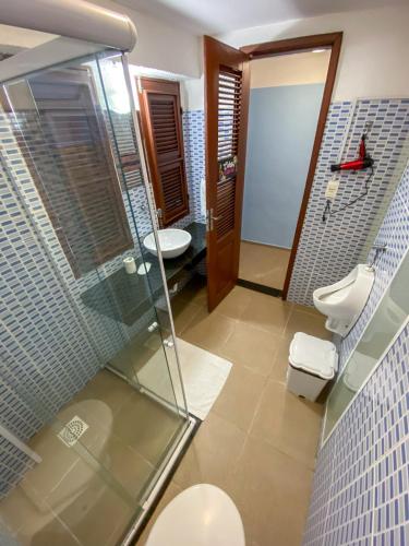 Refugio Hostel Fortalezaにあるバスルーム