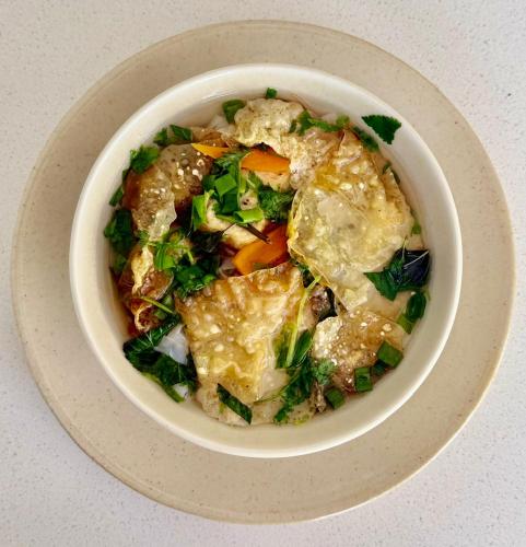 Mad på pensionatet eller i nærheden