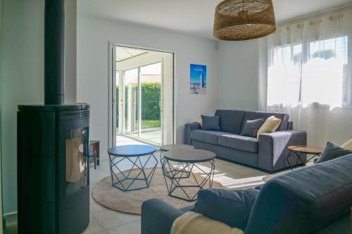 maison lumineuse avec veranda et jardin - 8 personnes