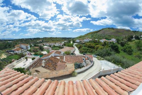 ベナハラフェにあるApartamentos Rurales Santosの屋根からの眺め
