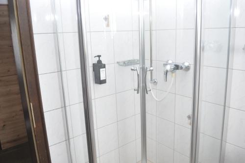 Koupelna v ubytování Hotel Kühns Mühle