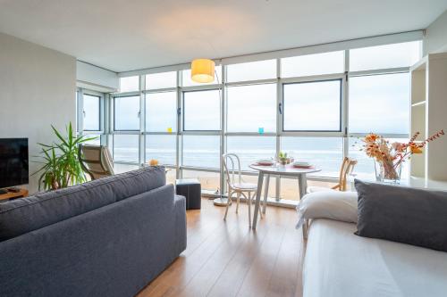 Χώρος καθιστικού στο Estudio en Playa San Lorenzo