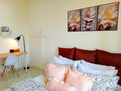 Katil atau katil-katil dalam bilik di Aevia Home Bayview Apartment at PD