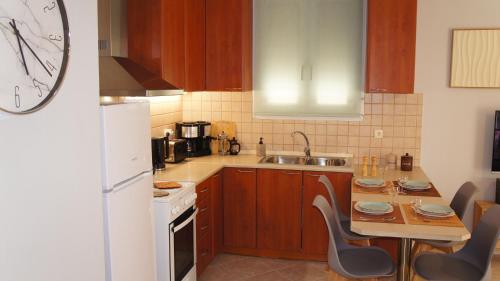 Dapur atau dapur kecil di Bright Nest - Stylish Apt with Great View