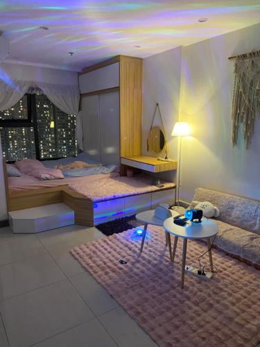 Ένα ή περισσότερα κρεβάτια σε δωμάτιο στο Hodii House