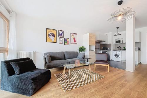 Photo de la galerie de l'établissement Modern apartment with rooftop, à Montreuil