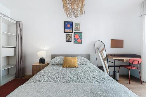 Photo de la galerie de l'établissement Large & modern apartment with rooftop, à Montreuil