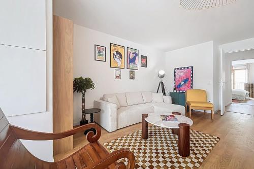 Photo de la galerie de l'établissement Large & modern apartment with rooftop, à Montreuil