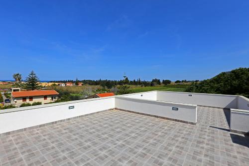 a view from the roof of a house at Le Zagare in Lascari