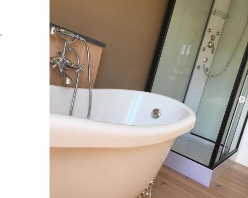 Koupelna v ubytování Vakantiewoning Huys op de Locht