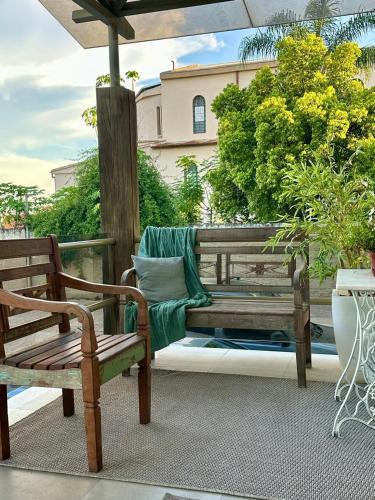 Μπαλκόνι ή βεράντα στο Hotel Ibicui