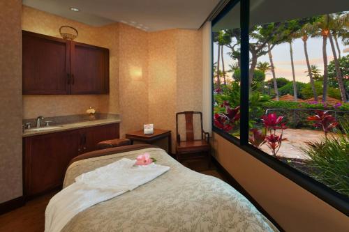 Postel nebo postele na pokoji v ubytování Marriott's Maui Ocean Club - Molokai, Maui & Lanai Towers
