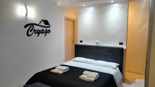 Postel nebo postele na pokoji v ubytování B&B CryAgo